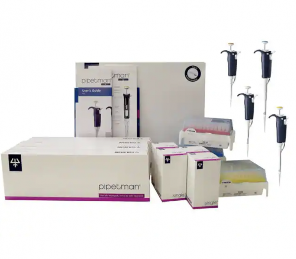 Gilson PIPETMAN L 4-Pipette Kit